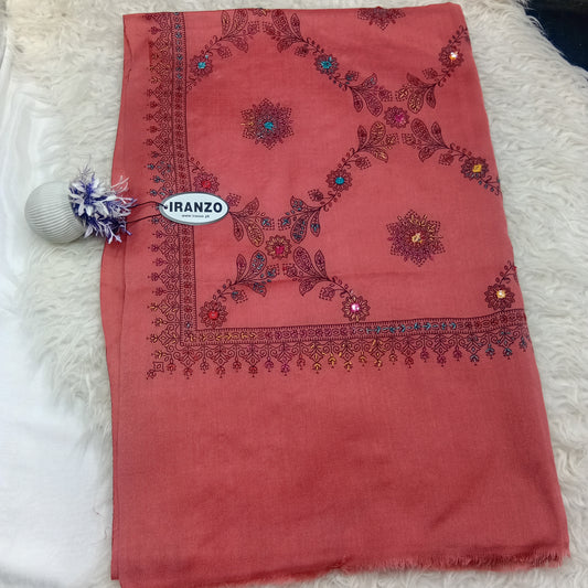 Hand Embroidered Winter Shawl