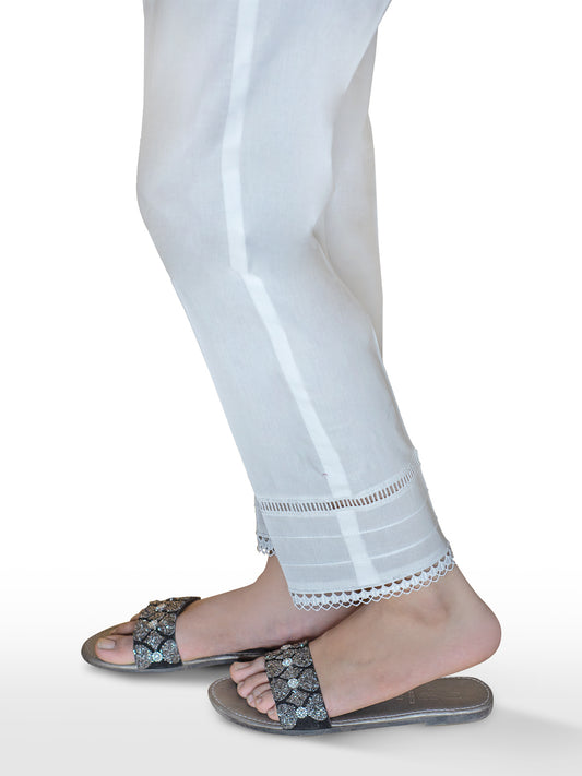 White Cotton Trouser AR-2