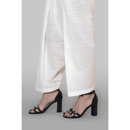 White Khaddar Shalwar - IRANZO