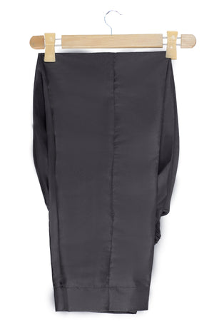 Black Silk Suit